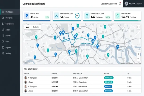 Scaffolding.my dashboard
