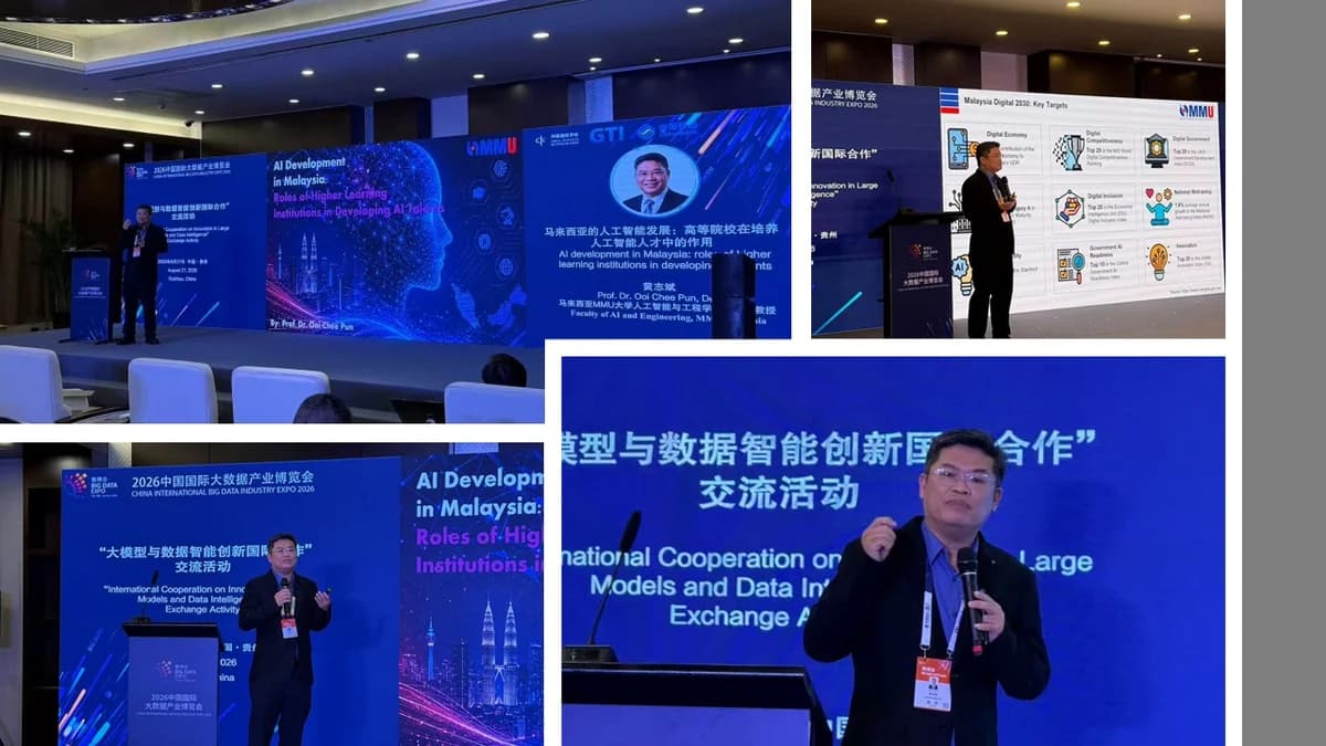 MMU's participation at the China International Big Data Industry Expo 2026 in Guiyang