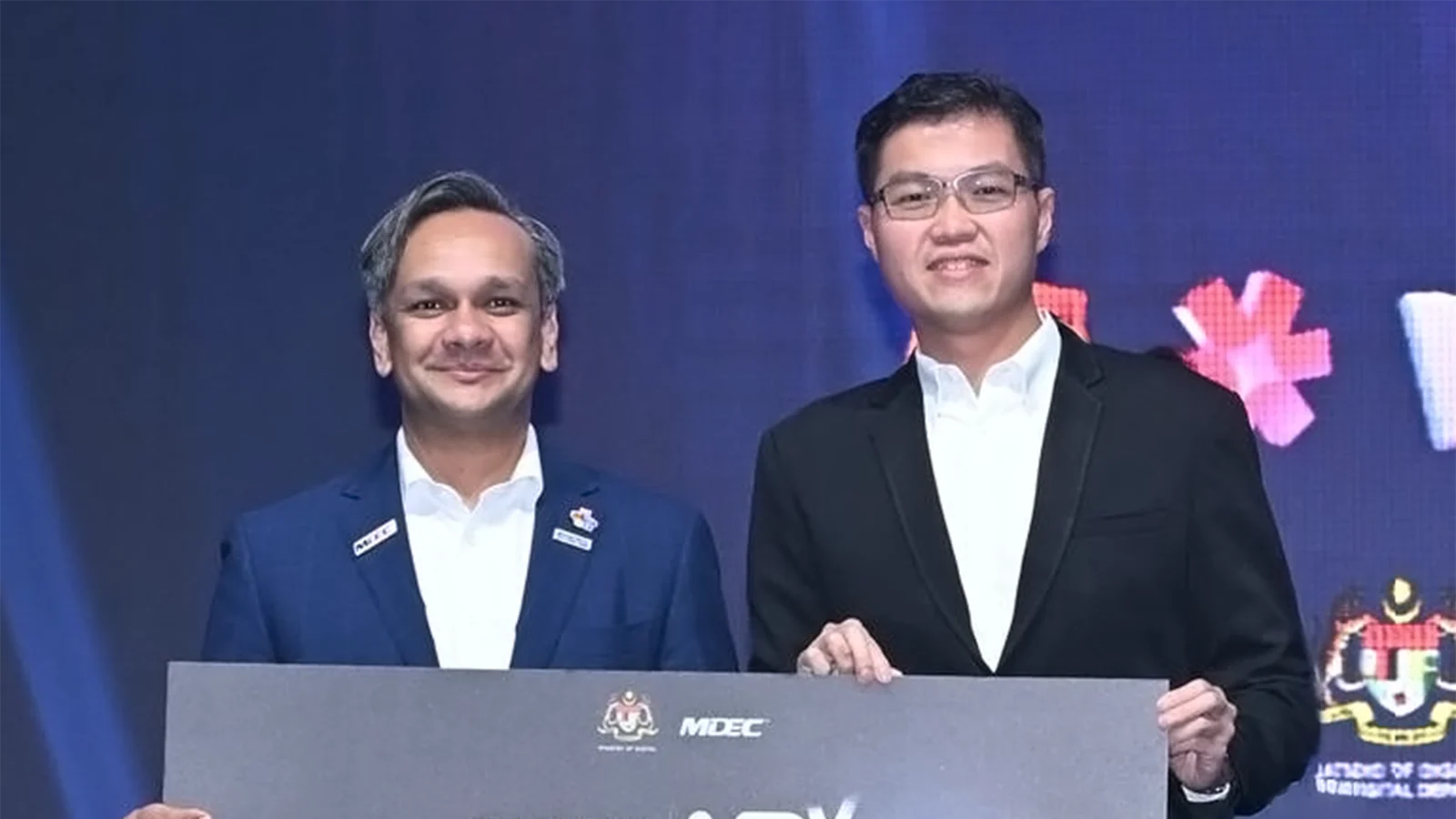 MACROKIOSK team members at a Malaysia Digital AI Grant programme